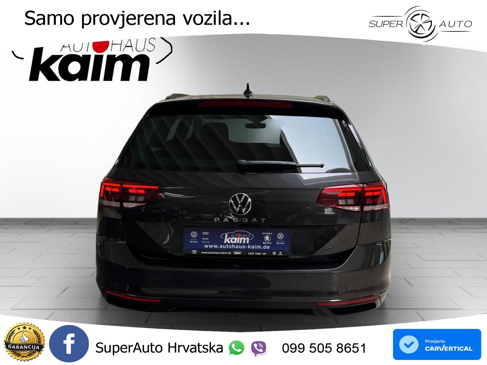 Volkswagen Passat Variant 2.0 TDI (150 KS) DSG Business LED+GR SJED+ACC