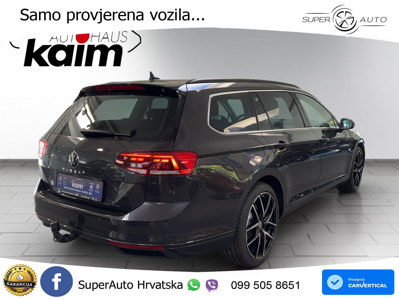 Volkswagen Passat Variant 2.0 TDI (150 KS) DSG Business LED+GR SJED+ACC