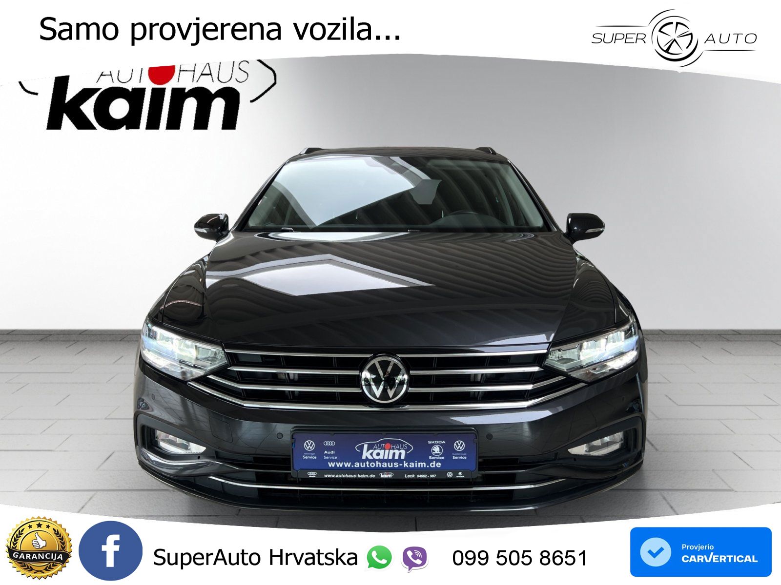 Volkswagen Passat Variant 2.0 TDI (150 KS) DSG Business LED+GR SJED+ACC