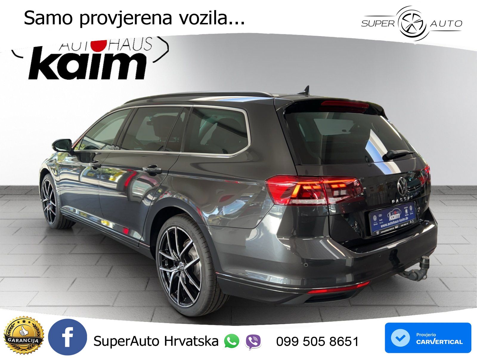 Volkswagen Passat Variant 2.0 TDI (150 KS) DSG Business LED+GR SJED+ACC