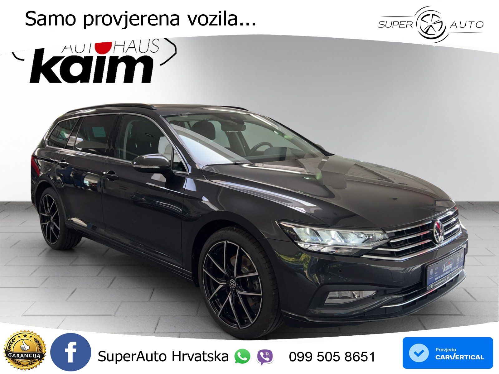 Volkswagen Passat Variant 2.0 TDI (150 KS) DSG Business LED+GR SJED+ACC