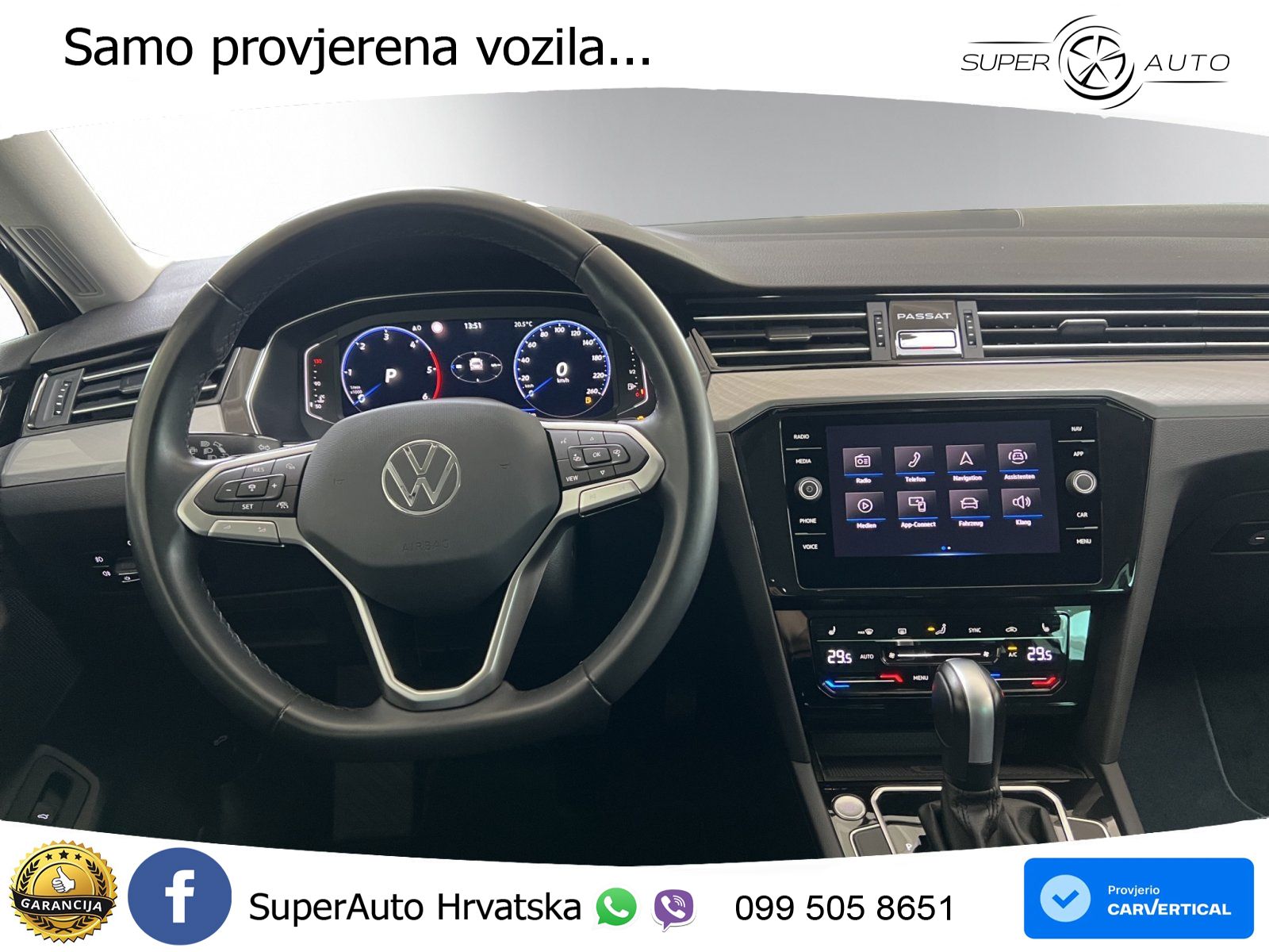 Volkswagen Passat Variant 2.0 TDI (150 KS) DSG Business LED+GR SJED+ACC