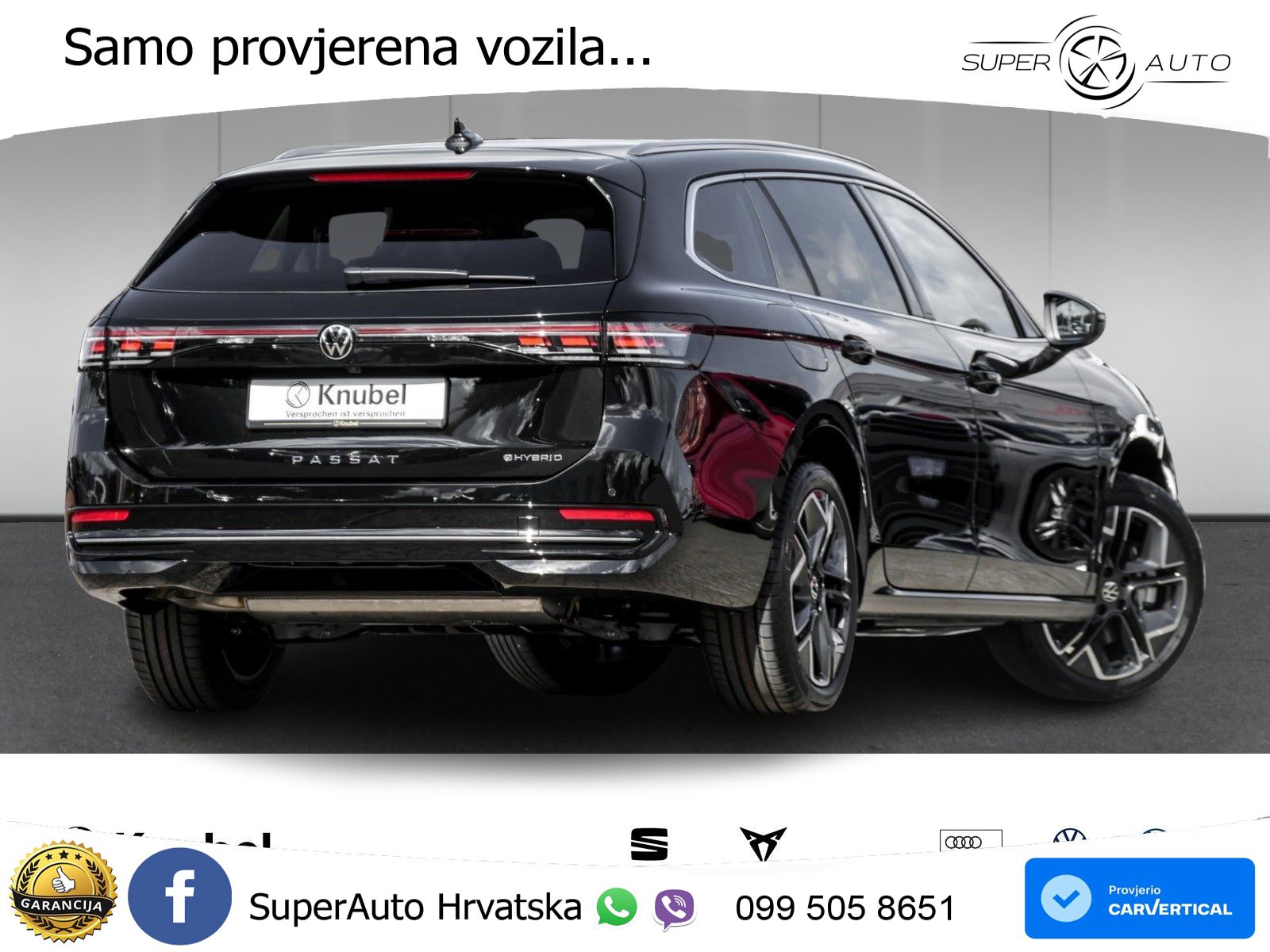 Volkswagen Passat Variant 1.5 TSI (272 KS) eHybrid DSG Elegance MATRIX+GR SJED+KAM