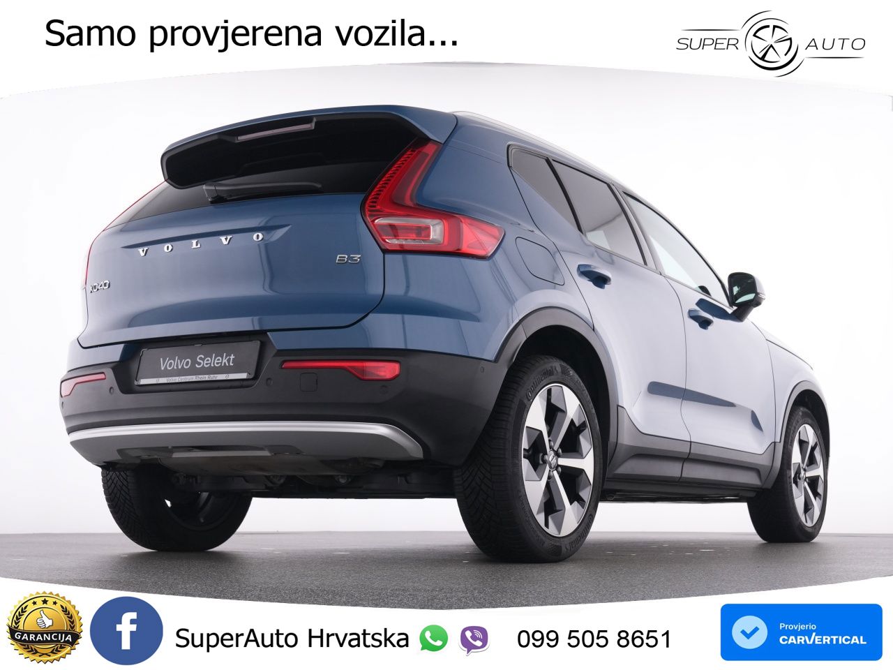 Volvo XC40 2.0 B3 163 KS Automatic LED+GR SJED+ACC