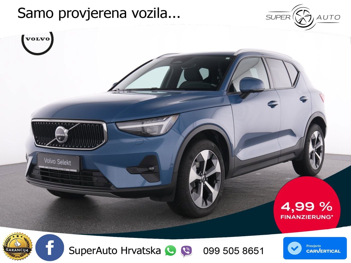 Volvo XC40 2.0 B3 163 KS Automatic LED+GR SJED+ACC