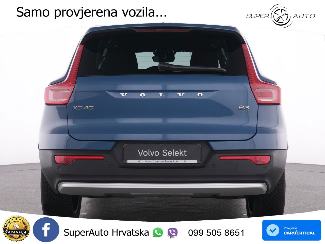 Volvo XC40 2.0 B3 163 KS Automatic LED+GR SJED+ACC