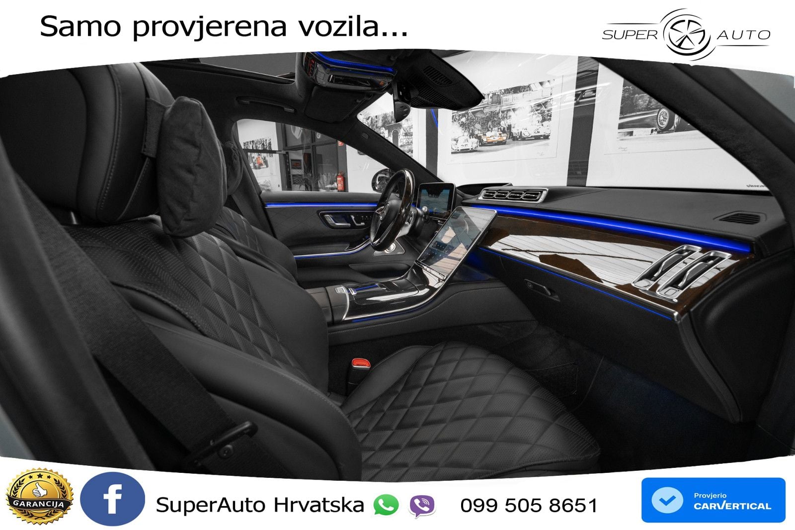 Mercedes S 580 V8 Long (503 KS) EQ Boost 4MATIC 9G-TRONIC AMG ACC+HEAD+4xGR SJED+360+PANO