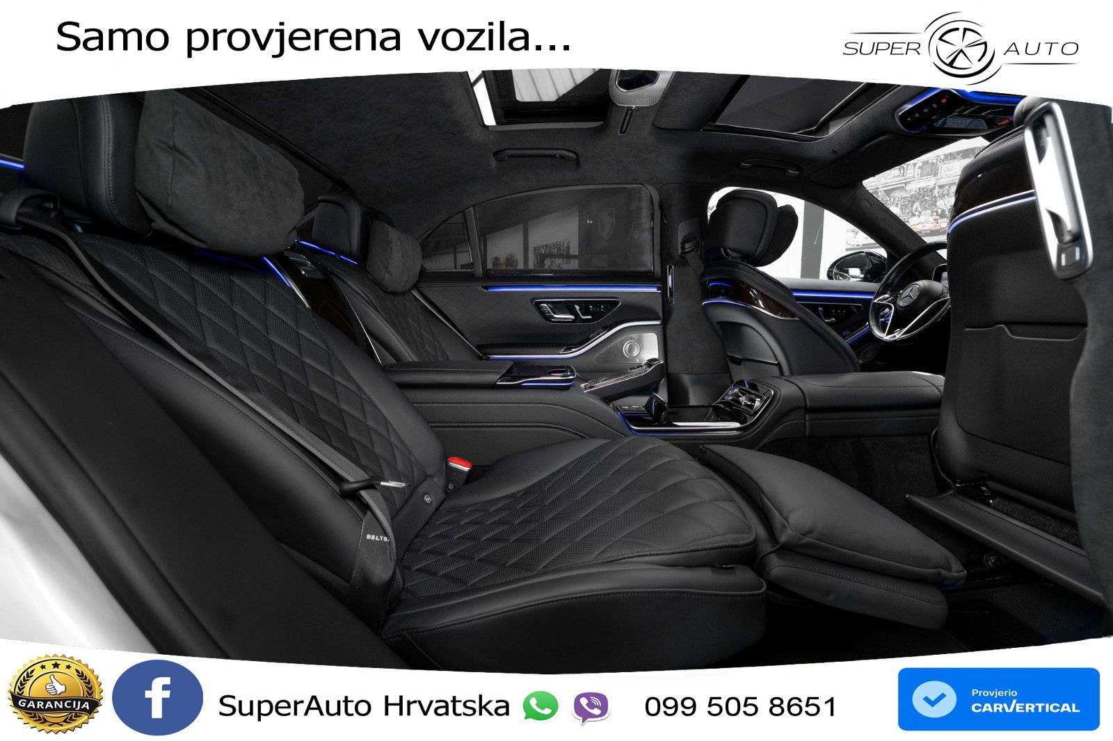 Mercedes S 580 V8 Long (503 KS) EQ Boost 4MATIC 9G-TRONIC AMG ACC+HEAD+4xGR SJED+360+PANO