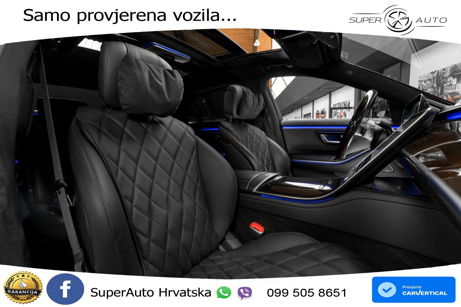 Mercedes S 580 V8 Long (503 KS) EQ Boost 4MATIC 9G-TRONIC AMG ACC+HEAD+4xGR SJED+360+PANO