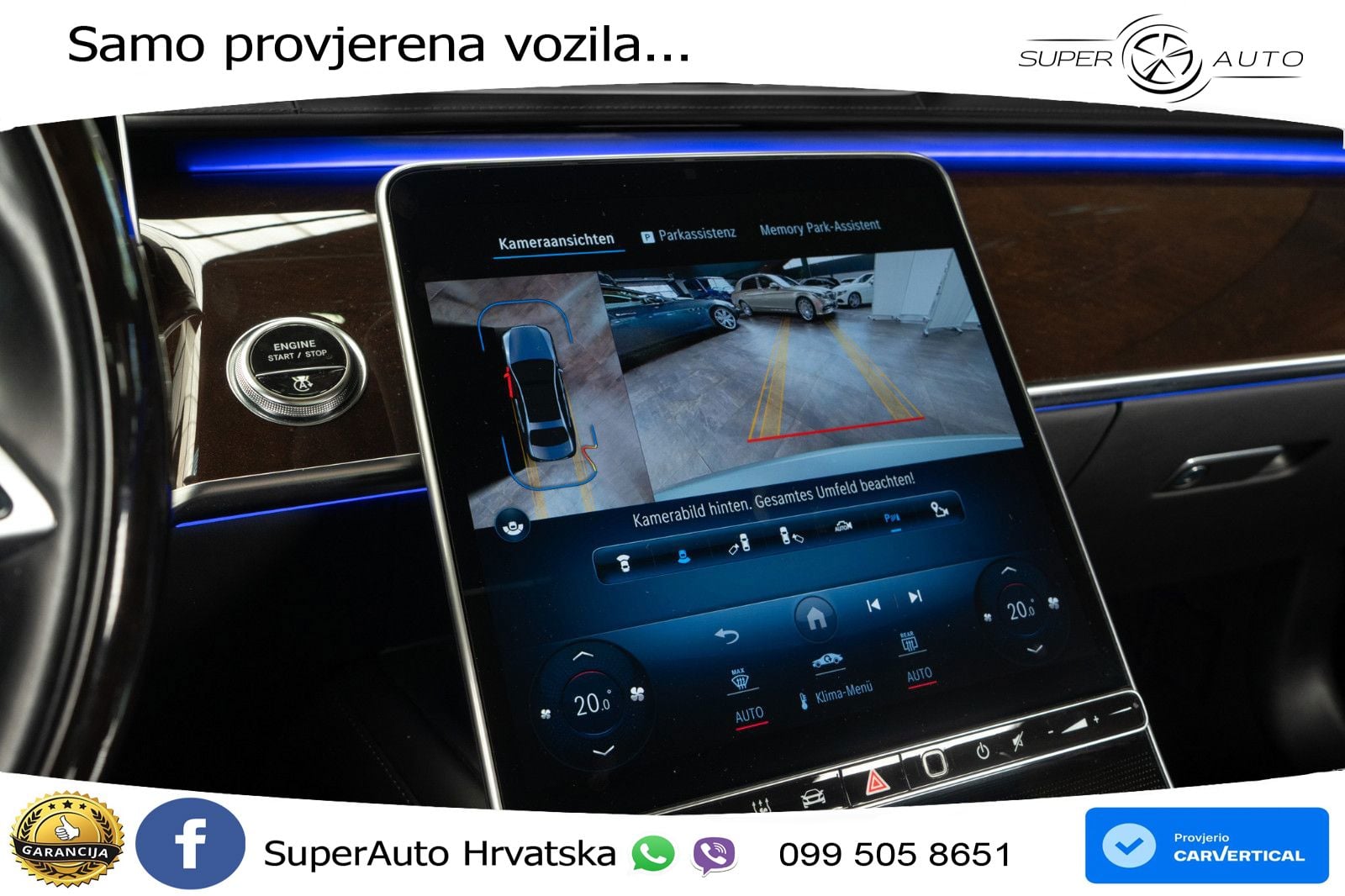 Mercedes S 580 V8 Long (503 KS) EQ Boost 4MATIC 9G-TRONIC AMG ACC+HEAD+4xGR SJED+360+PANO