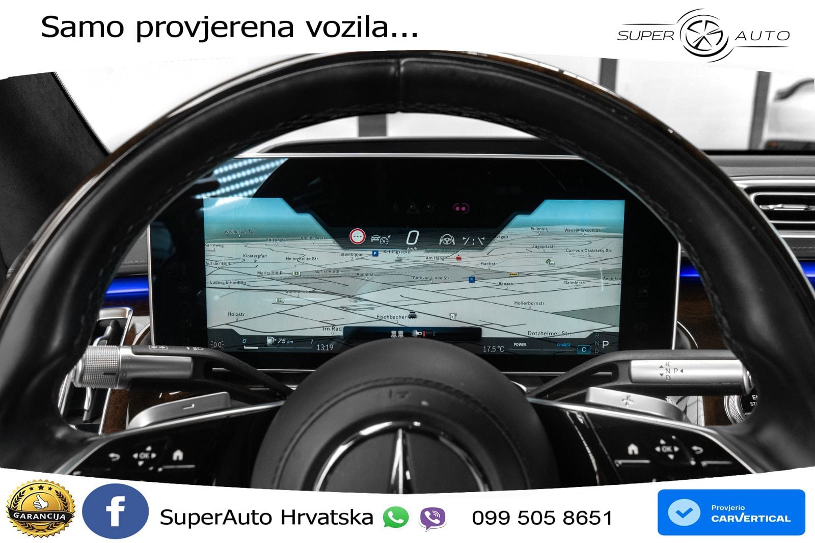 Mercedes S 580 V8 Long (503 KS) EQ Boost 4MATIC 9G-TRONIC AMG ACC+HEAD+4xGR SJED+360+PANO