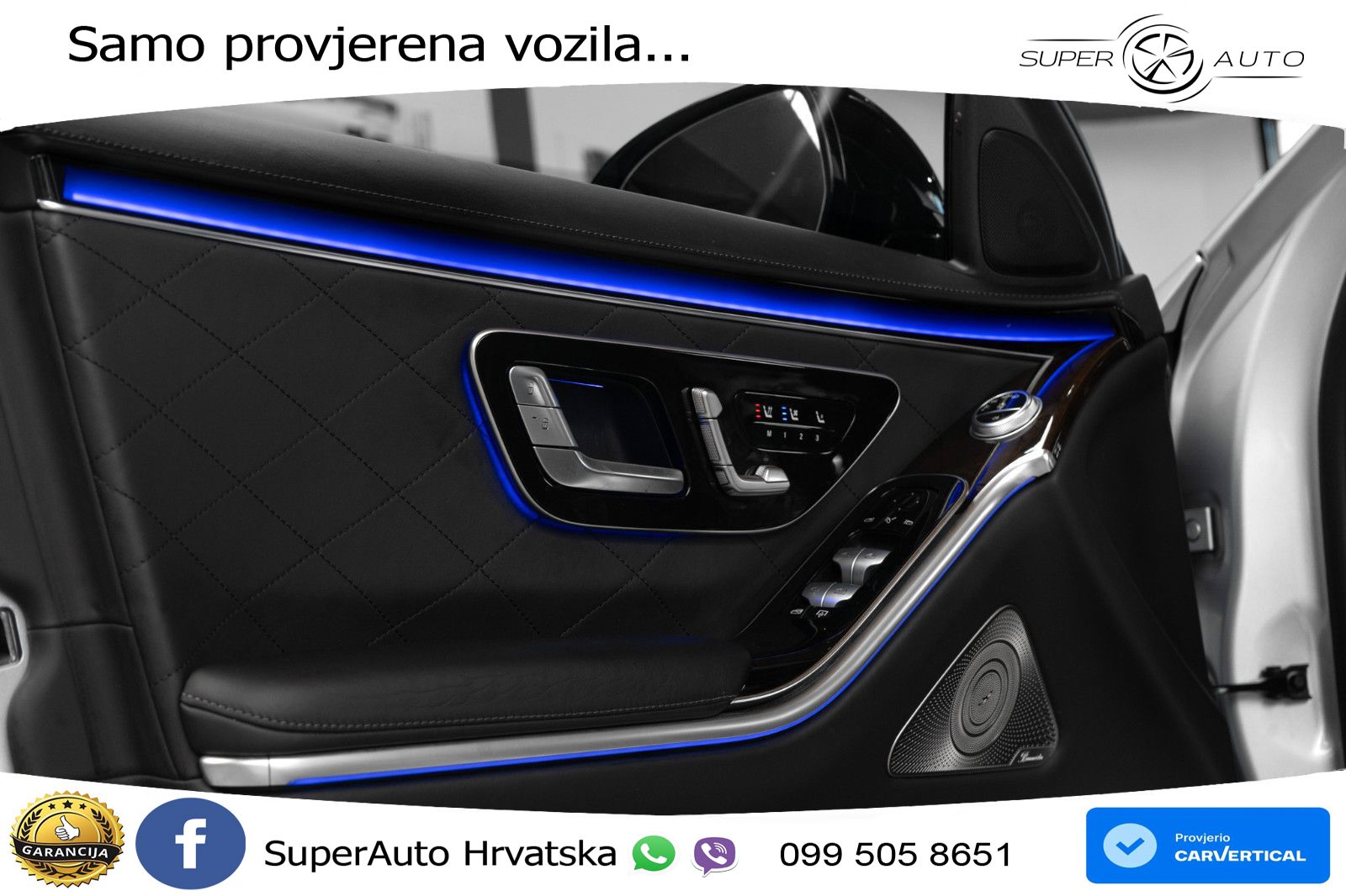 Mercedes S 580 V8 Long (503 KS) EQ Boost 4MATIC 9G-TRONIC AMG ACC+HEAD+4xGR SJED+360+PANO