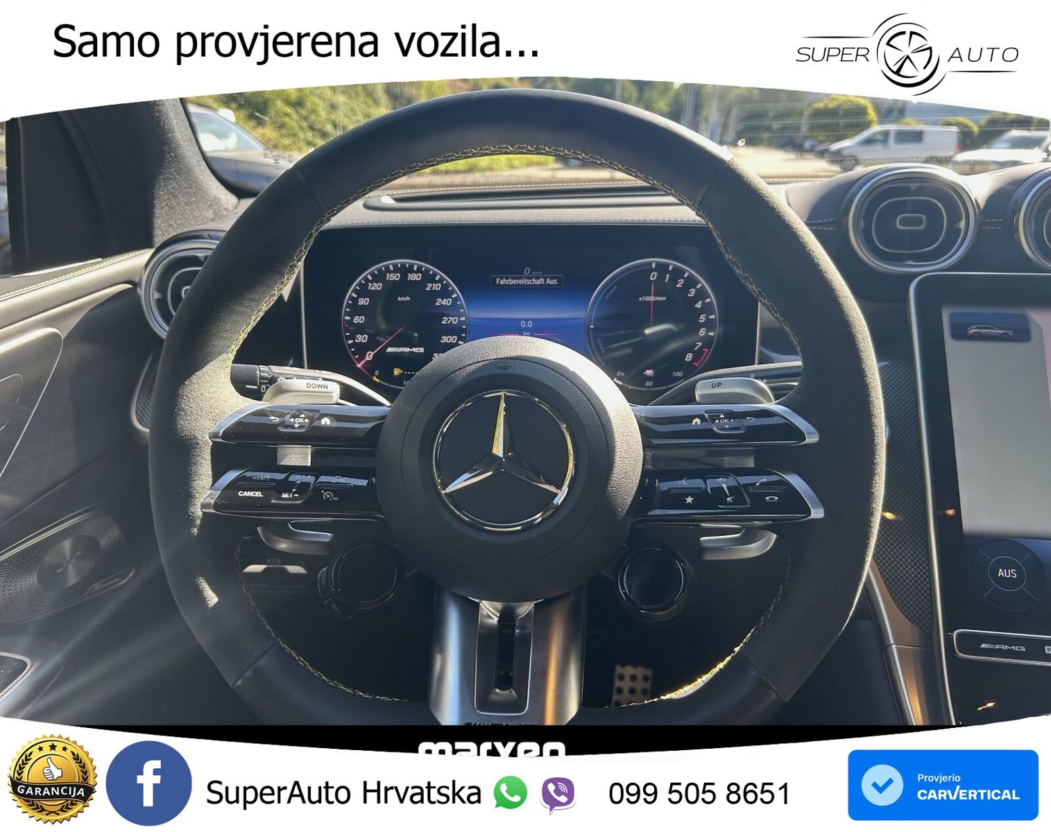 Mercedes AMG GLC 63 S E PERFORMANCE (680 KS) 4MATIC+ AMG SPEEDSHIFT MCT 9G ACC+HEAD+GR SJED+360+PANO