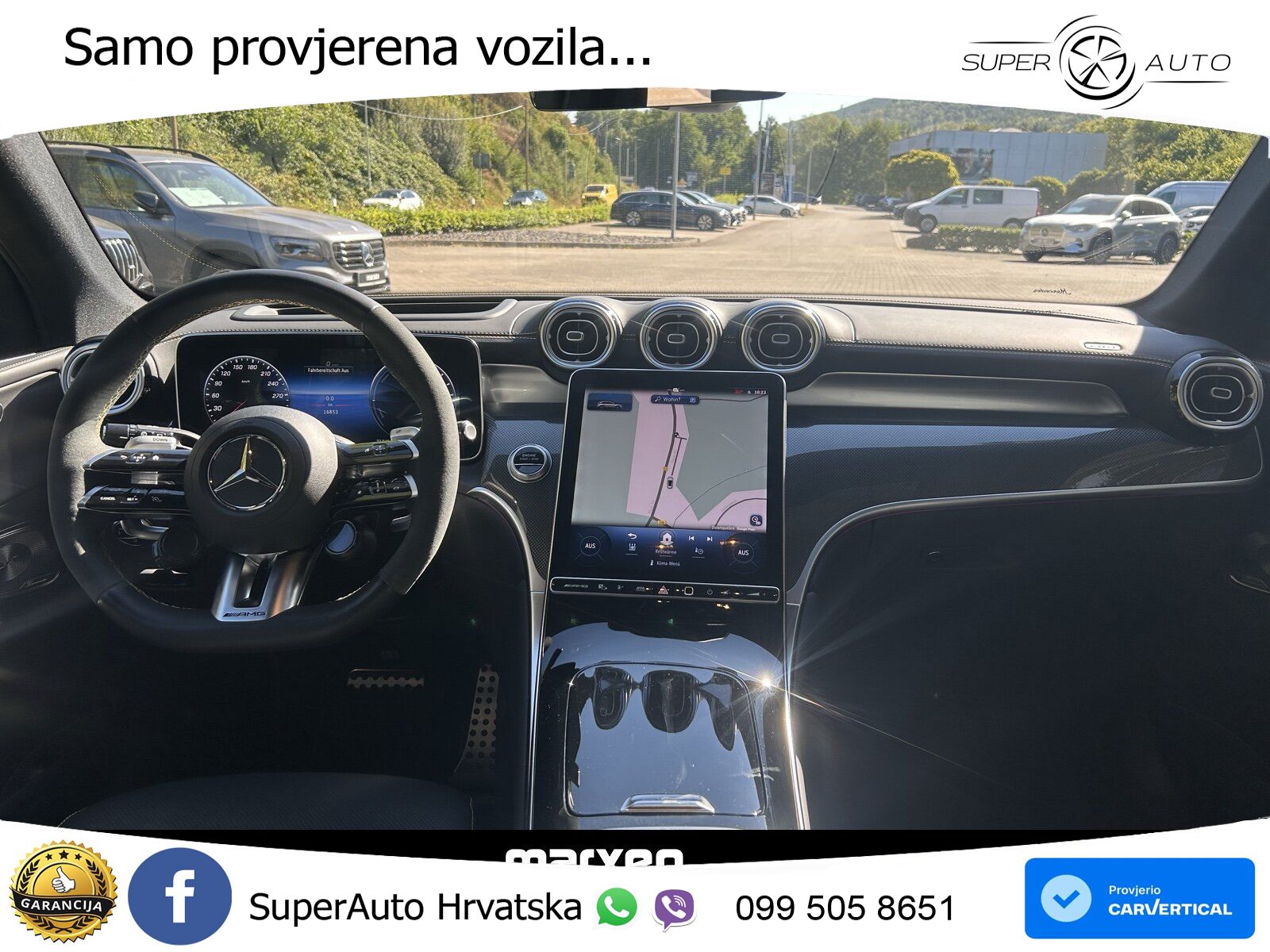 Mercedes AMG GLC 63 S E PERFORMANCE (680 KS) 4MATIC+ AMG SPEEDSHIFT MCT 9G ACC+HEAD+GR SJED+360+PANO