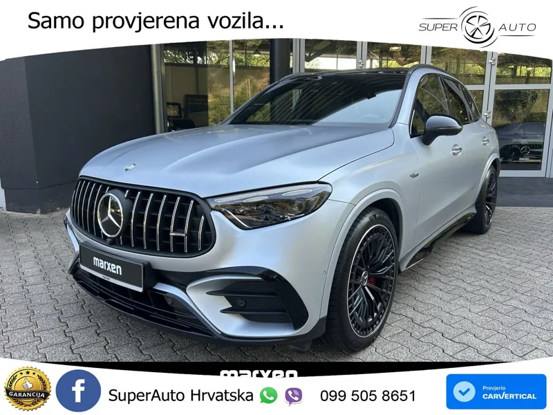 Mercedes AMG GLC 63 S E PERFORMANCE (680 KS) 4MATIC+ AMG SPEEDSHIFT MCT 9G ACC+HEAD+GR SJED+360+PANO