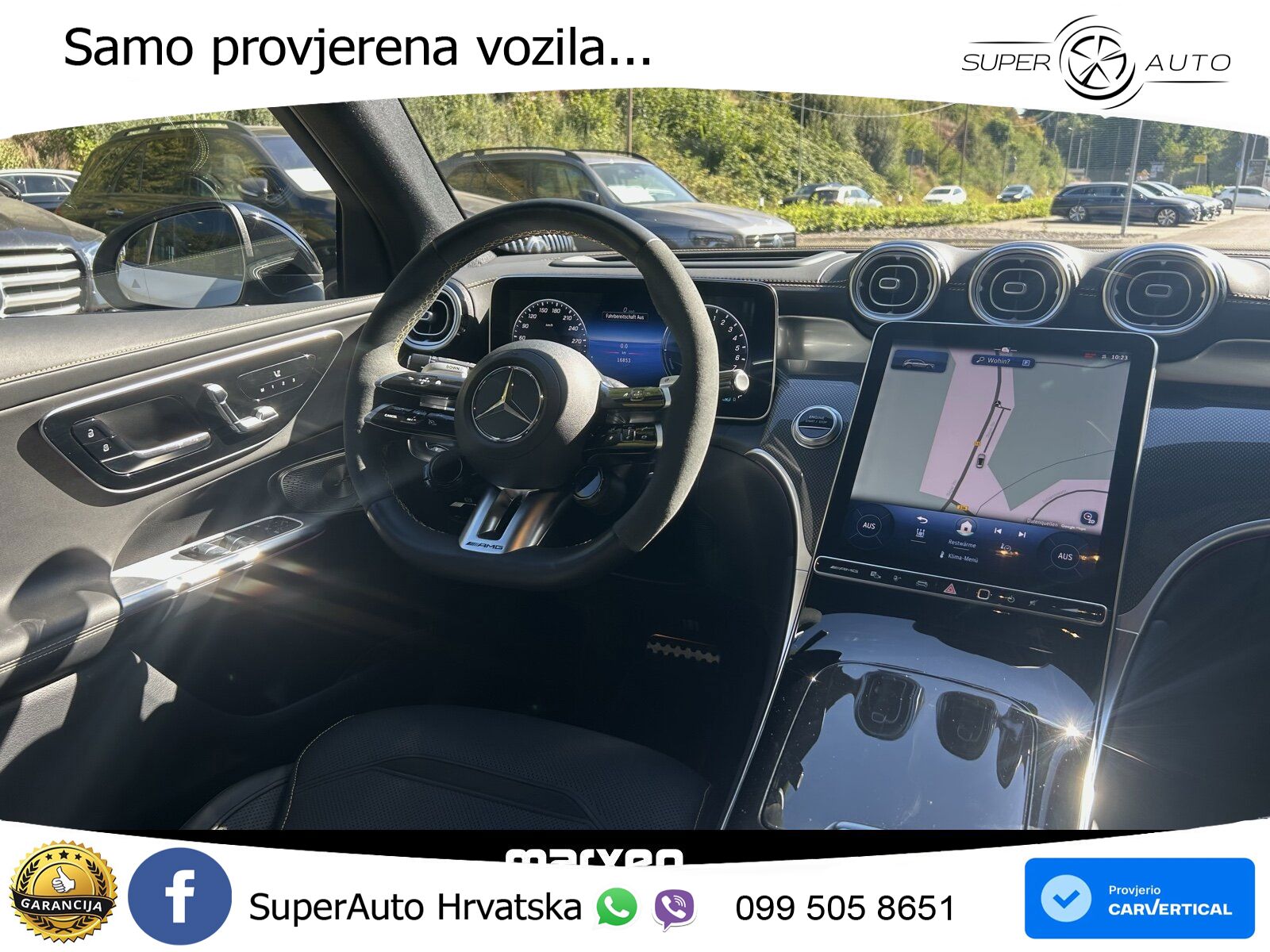 Mercedes AMG GLC 63 S E PERFORMANCE (680 KS) 4MATIC+ AMG SPEEDSHIFT MCT 9G ACC+HEAD+GR SJED+360+PANO