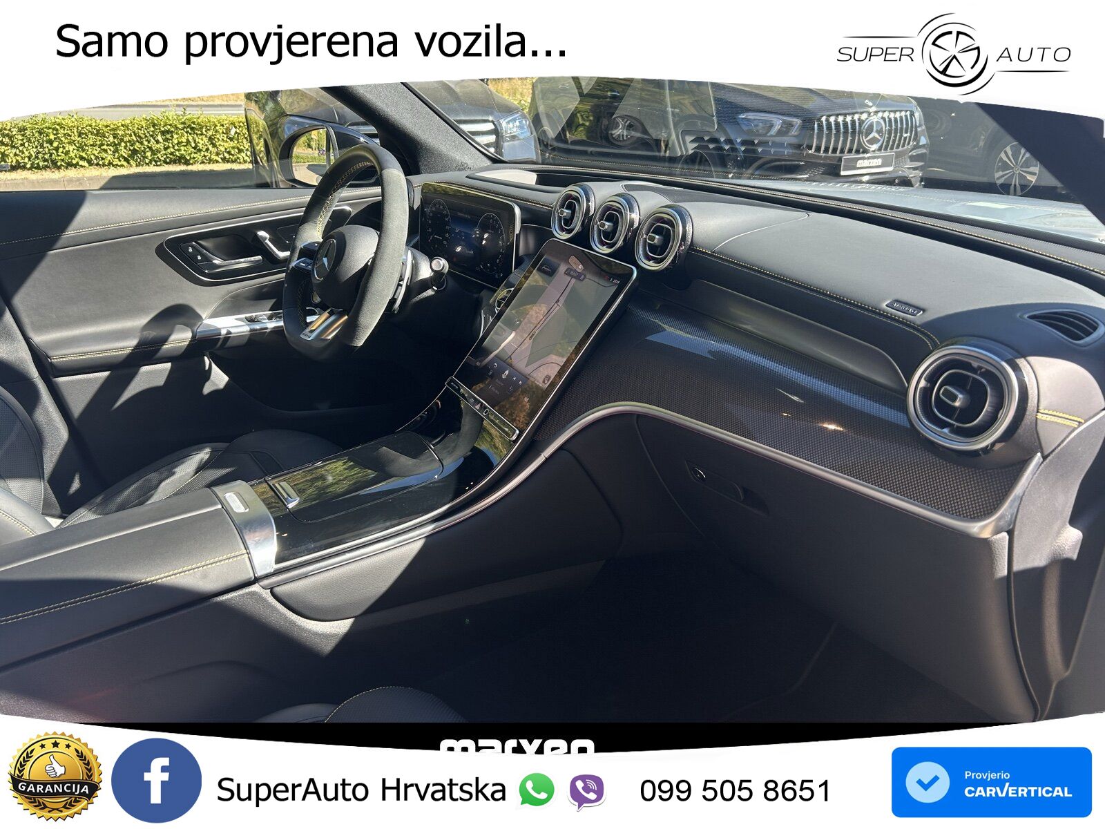 Mercedes AMG GLC 63 S E PERFORMANCE (680 KS) 4MATIC+ AMG SPEEDSHIFT MCT 9G ACC+HEAD+GR SJED+360+PANO