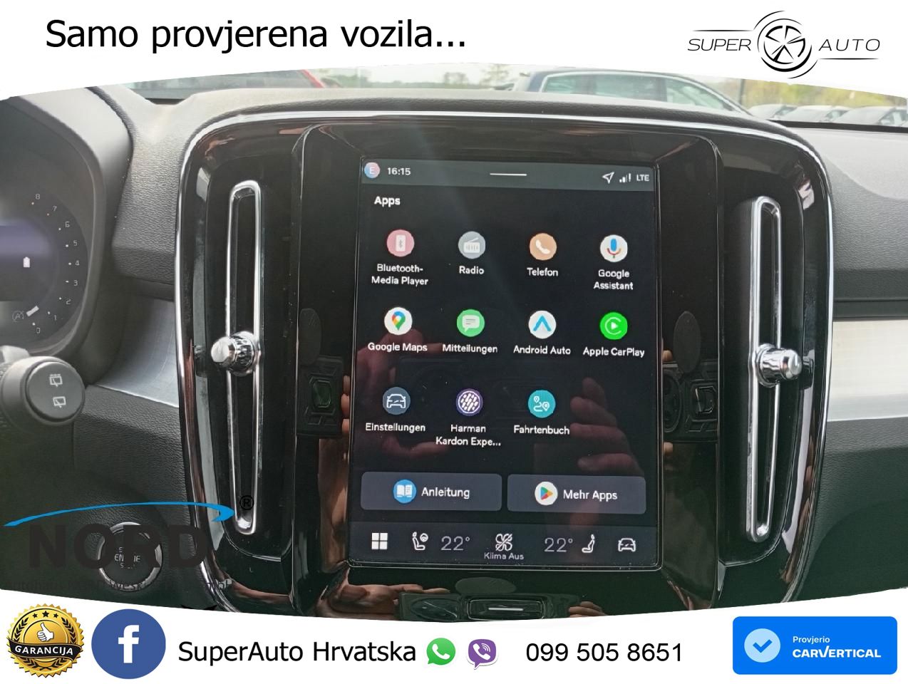 Volvo XC40 2.0 B4 AWD 197 KS Automatic LED+GR SJED+ACC