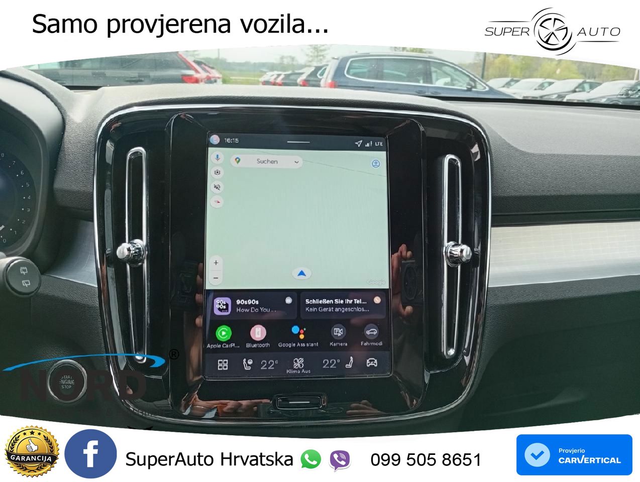 Volvo XC40 2.0 B4 AWD 197 KS Automatic LED+GR SJED+ACC
