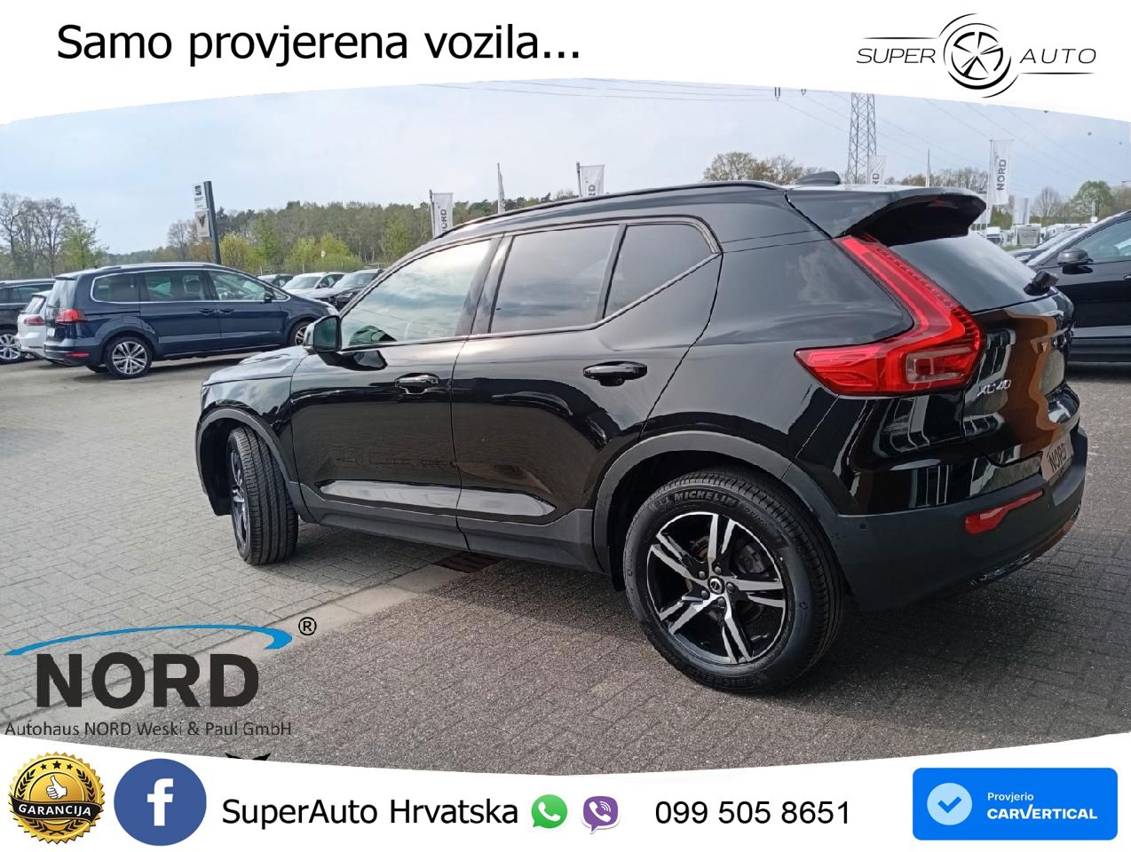 Volvo XC40 2.0 B4 AWD 197 KS Automatic LED+GR SJED+ACC