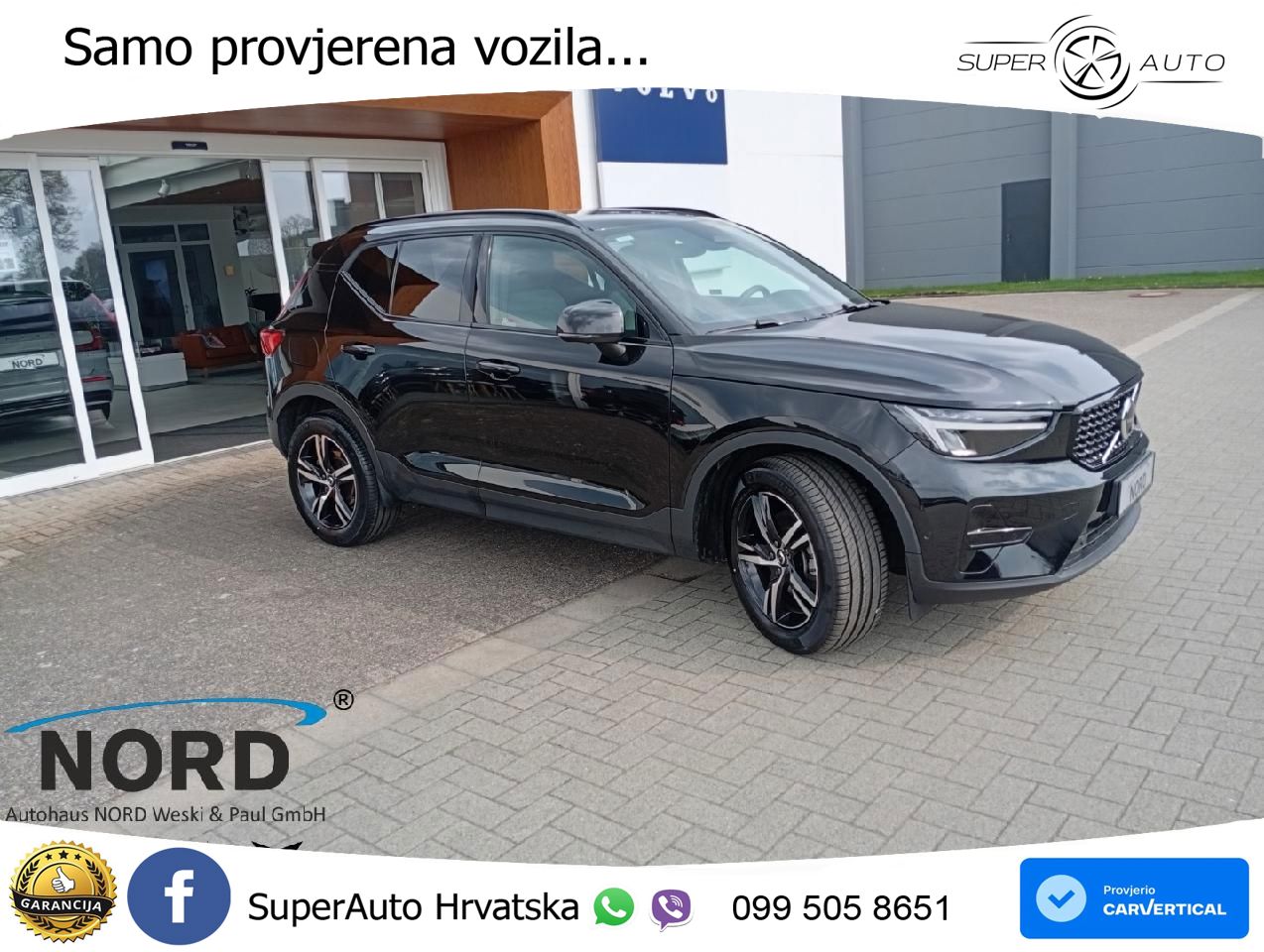 Volvo XC40 2.0 B4 AWD 197 KS Automatic LED+GR SJED+ACC