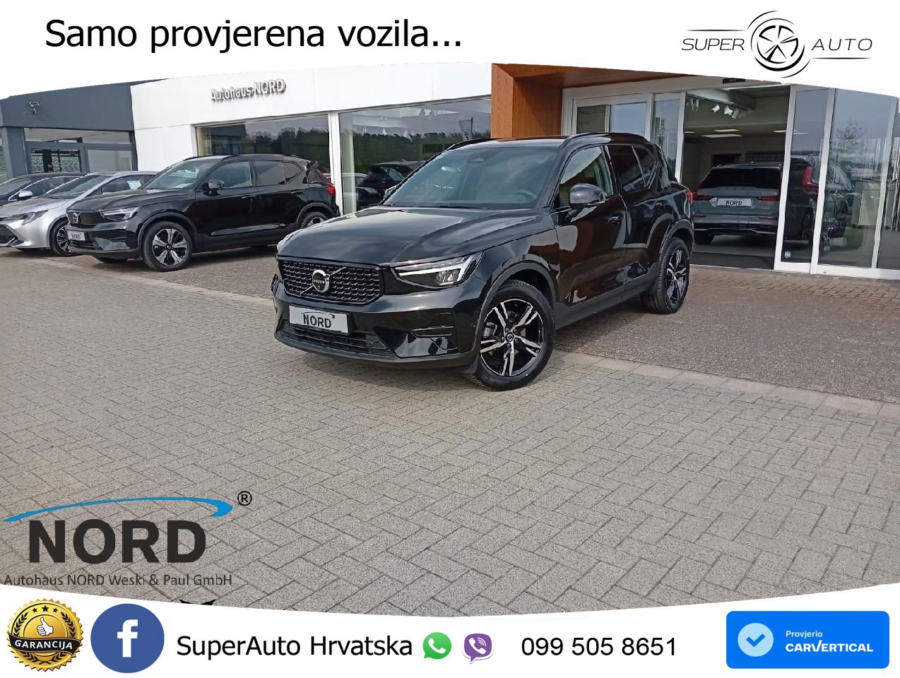 Volvo XC40 2.0 B4 AWD 197 KS Automatic LED+GR SJED+ACC