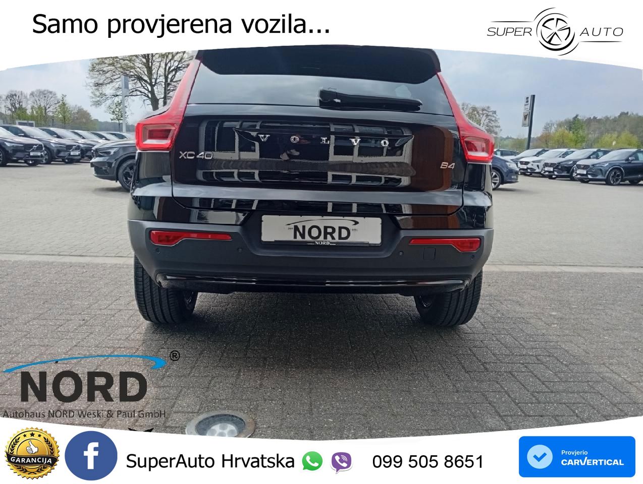 Volvo XC40 2.0 B4 AWD 197 KS Automatic LED+GR SJED+ACC