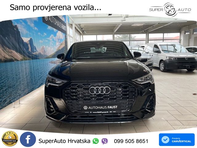 Audi Q3 II Sportback 35 TFSI (150 KS) S tronic S line LED+GR SJED+ACC