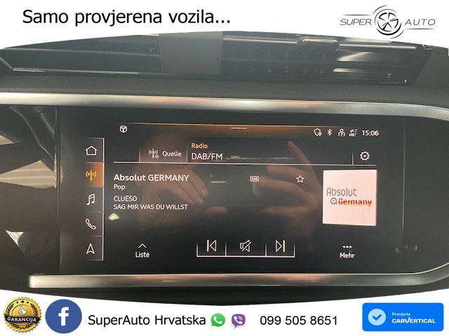 Audi Q3 II Sportback 35 TFSI (150 KS) S tronic S line LED+GR SJED+ACC
