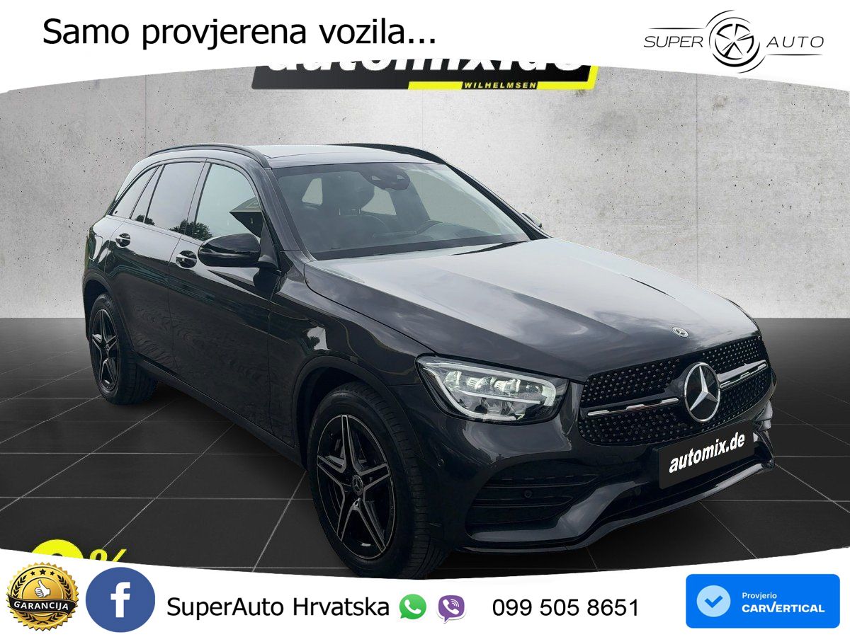 Mercedes GLC 220d (194 KS) 4MATIC G-TRONIC AMG LED+GR SJED+ACC