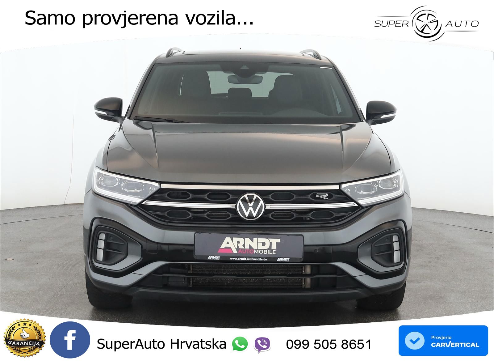 Volkswagen T-Roc 1.5 TSI (150 KS) DSG MATRIX+GR SJED+KAM
