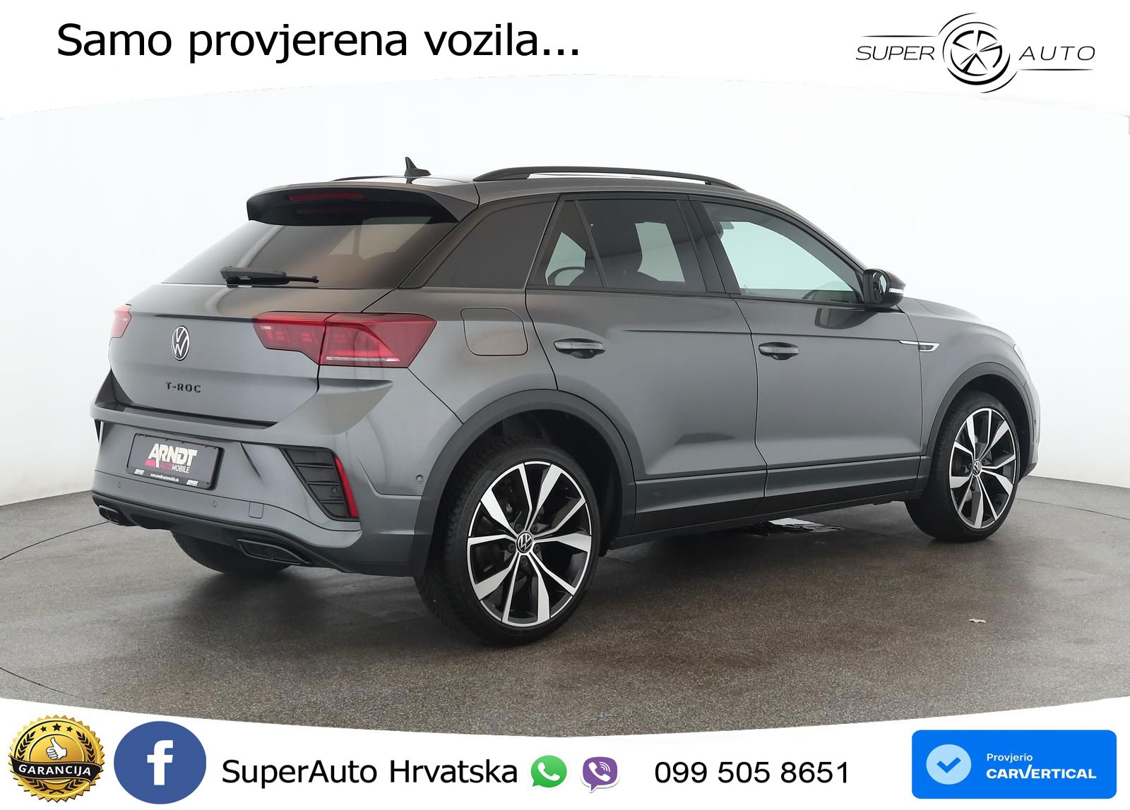 Volkswagen T-Roc 1.5 TSI (150 KS) DSG MATRIX+GR SJED+KAM