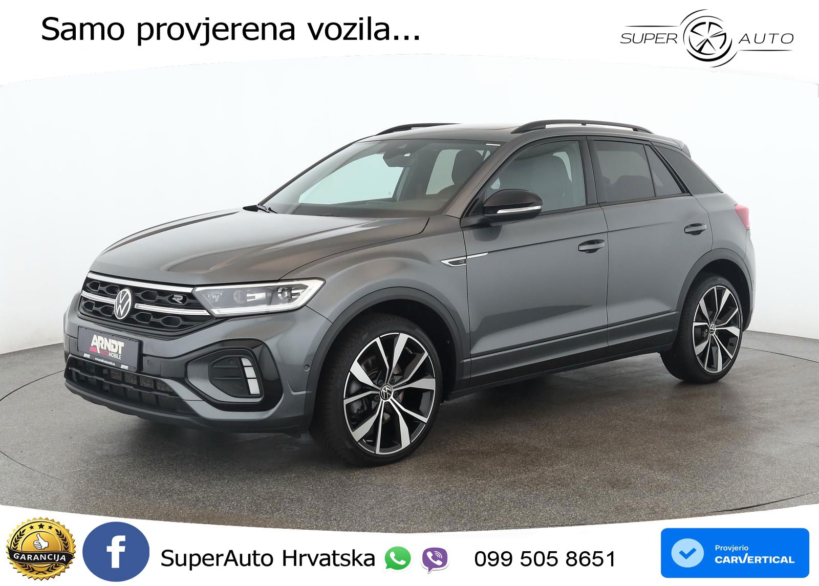 Volkswagen T-Roc 1.5 TSI (150 KS) DSG MATRIX+GR SJED+KAM