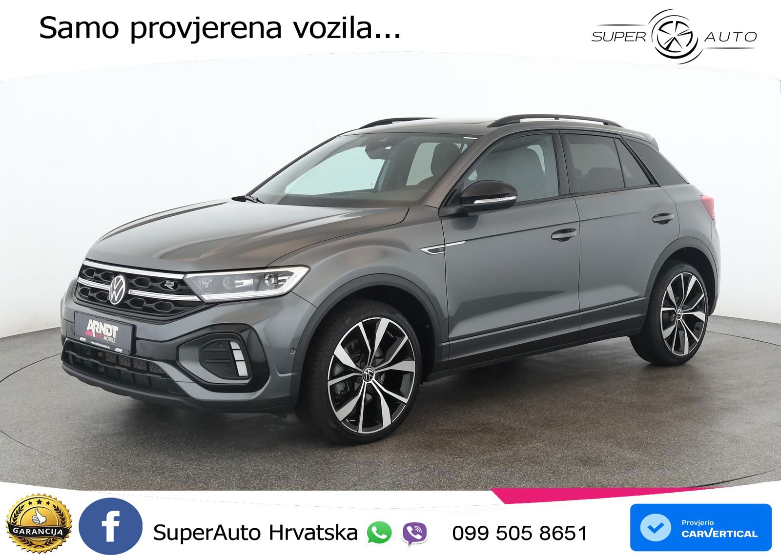 Volkswagen T-Roc 1.5 TSI (150 KS) DSG MATRIX+GR SJED+KAM