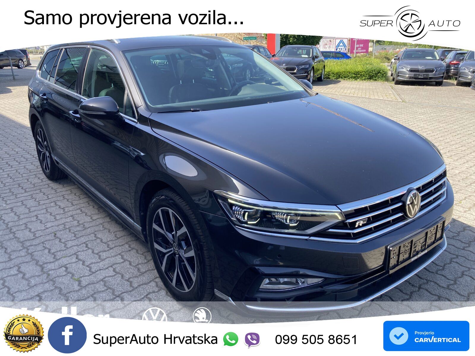 Volkswagen Passat Variant 2.0 TDI (150 KS) DSG R-Line MATRIX+GR SJED+KAM