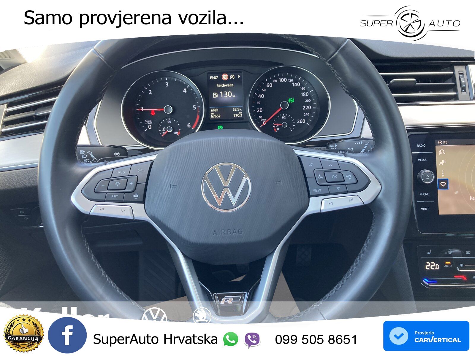 Volkswagen Passat Variant 2.0 TDI (150 KS) DSG R-Line MATRIX+GR SJED+KAM