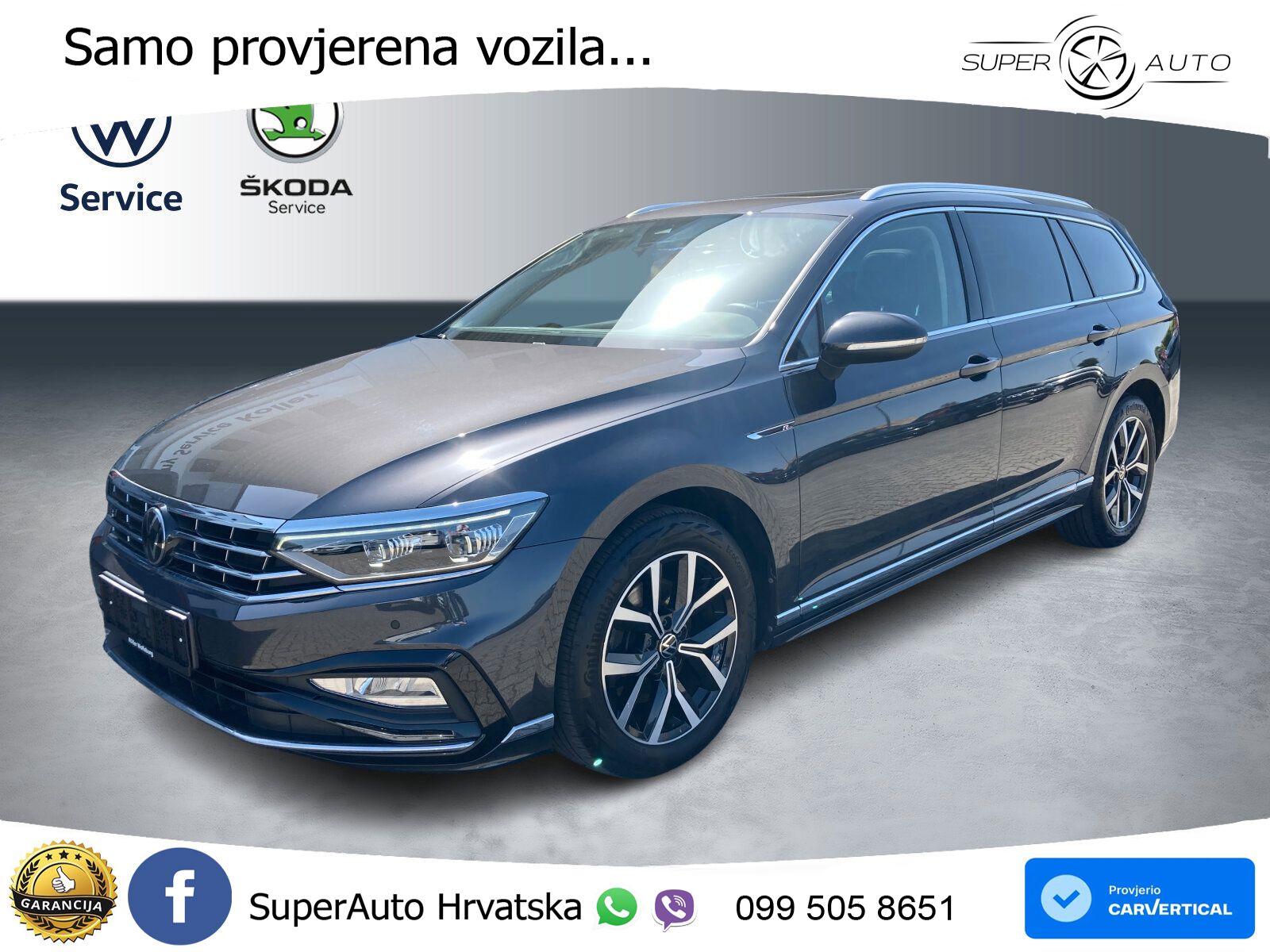 Volkswagen Passat Variant 2.0 TDI (150 KS) DSG R-Line MATRIX+GR SJED+KAM