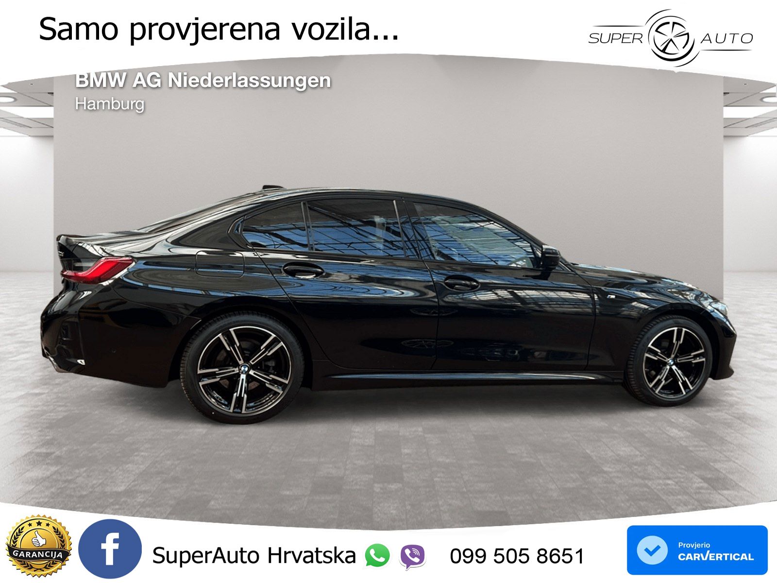 BMW 320d (190 KS) Steptronic M Sport LED+GR SJED+ACC