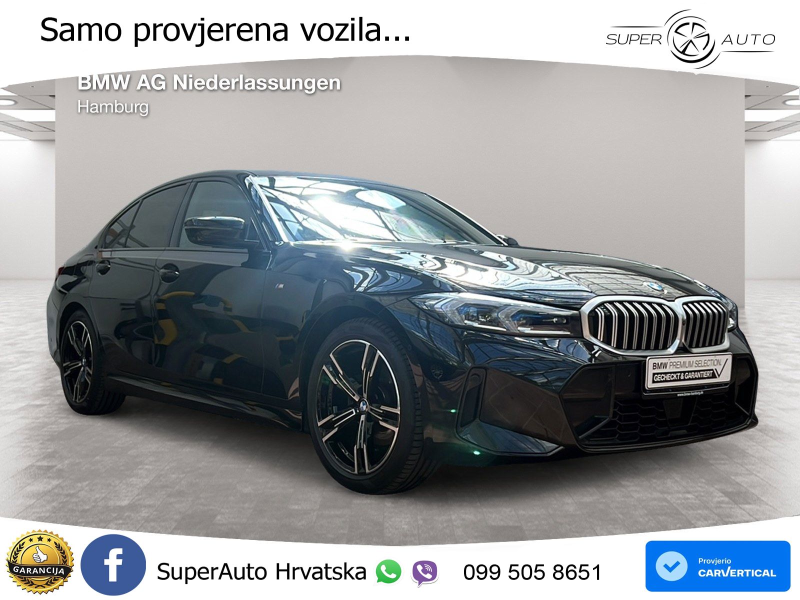 BMW 320d (190 KS) Steptronic M Sport LED+GR SJED+ACC
