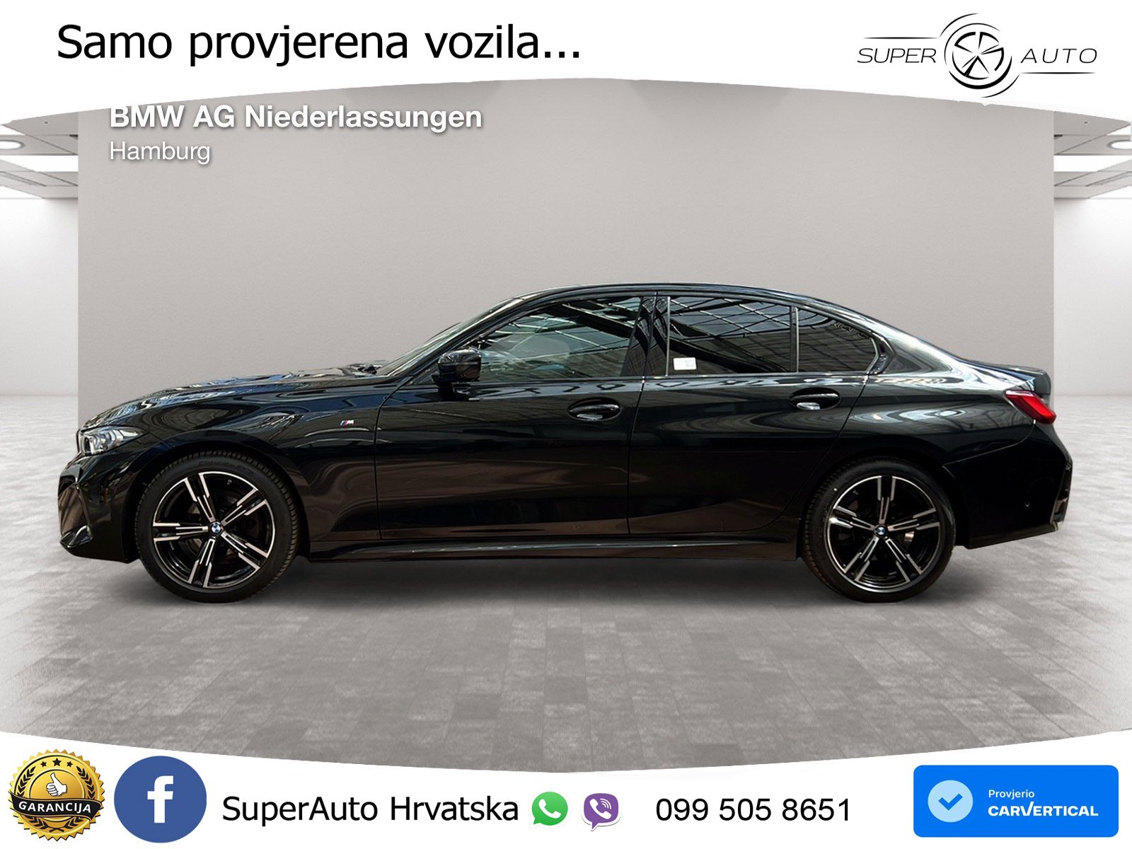 BMW 320d (190 KS) Steptronic M Sport LED+GR SJED+ACC