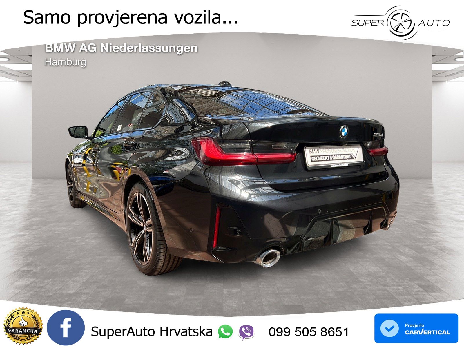 BMW 320d (190 KS) Steptronic M Sport LED+GR SJED+ACC