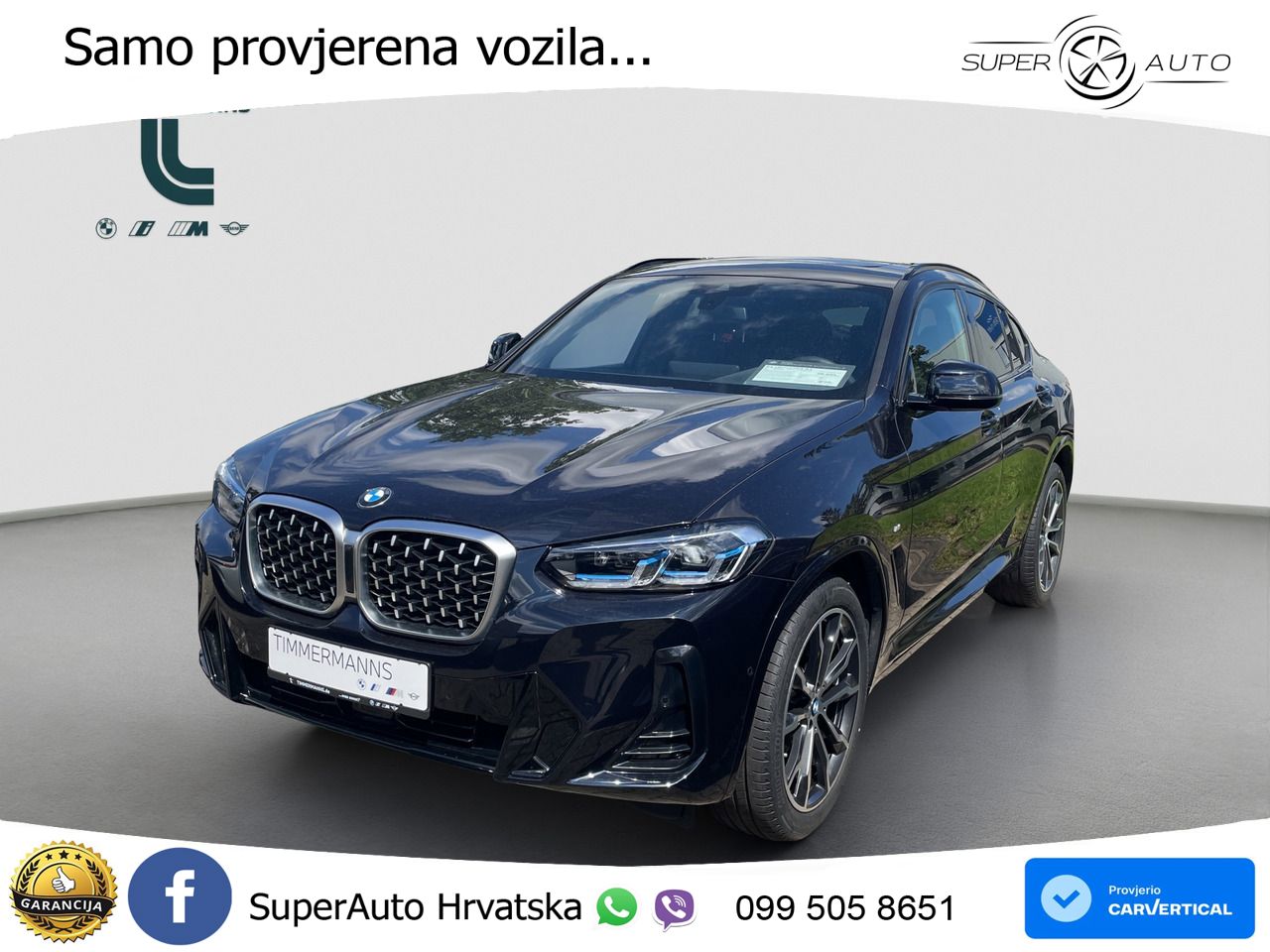 BMW X4 30d (286 KS) xDrive Steptronic M Sport LED+GR SJED+ACC