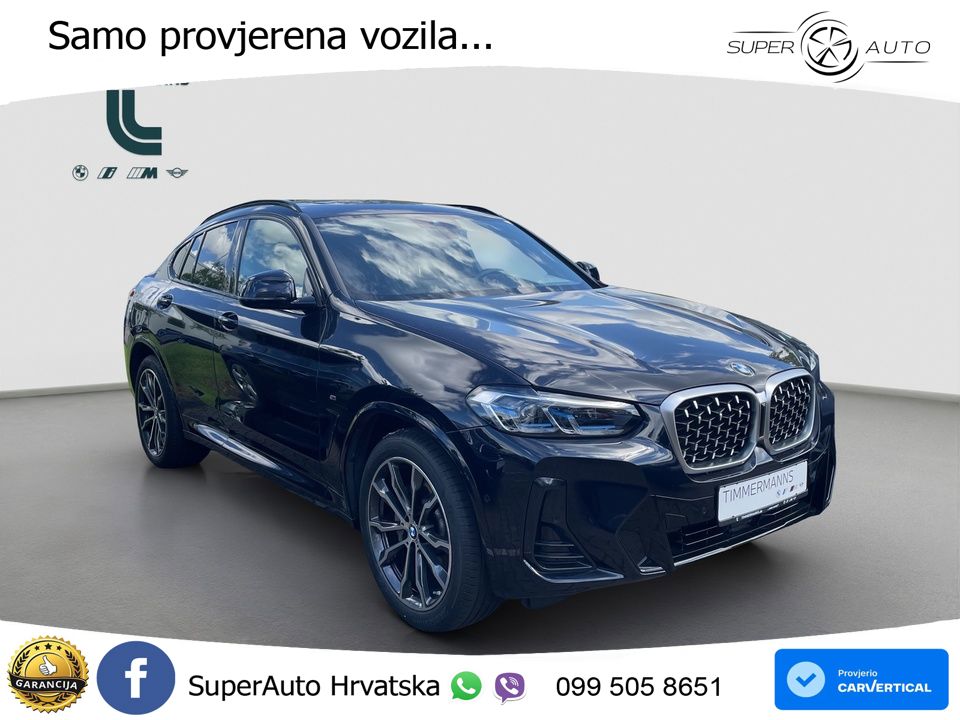 BMW X4 30d (286 KS) xDrive Steptronic M Sport LED+GR SJED+ACC