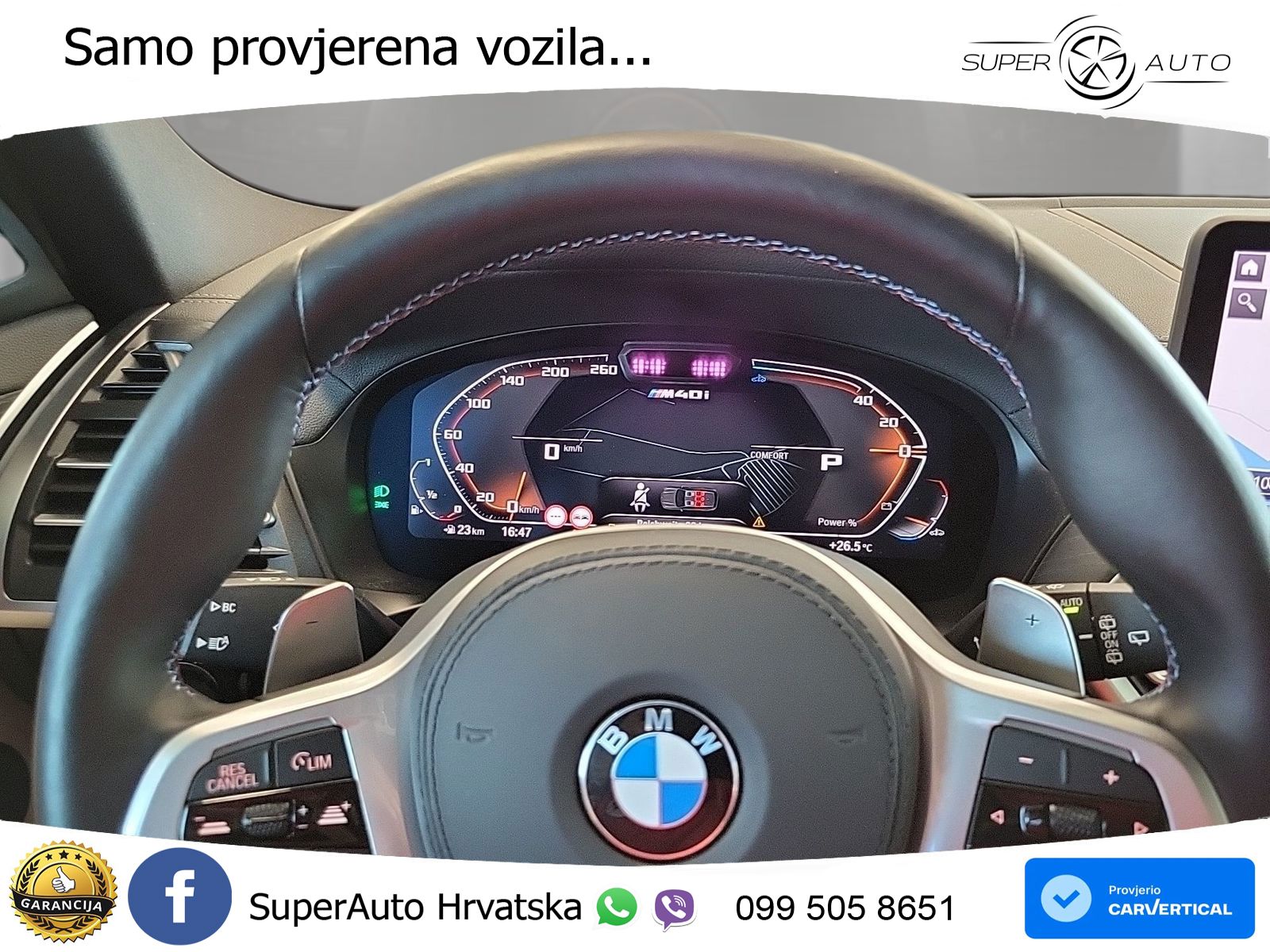 BMW X3 M40i xDrive Steptronic LED+GR SJED+ACC