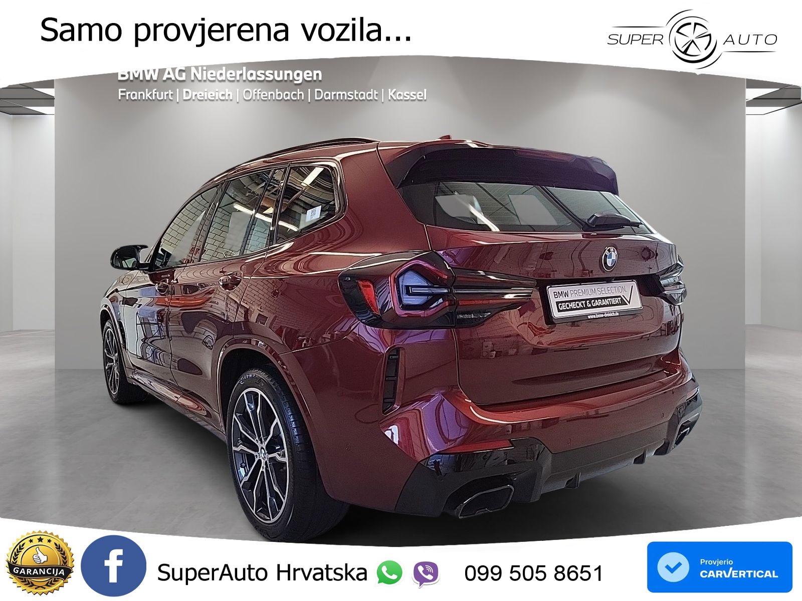 BMW X3 M40i xDrive Steptronic LED+GR SJED+ACC