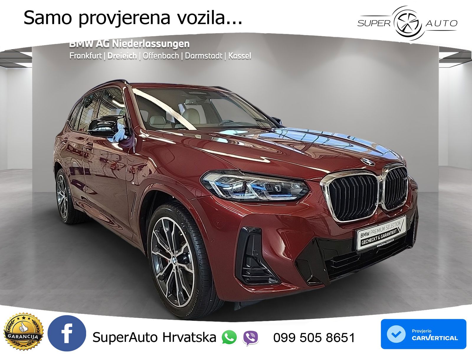 BMW X3 M40i xDrive Steptronic LED+GR SJED+ACC
