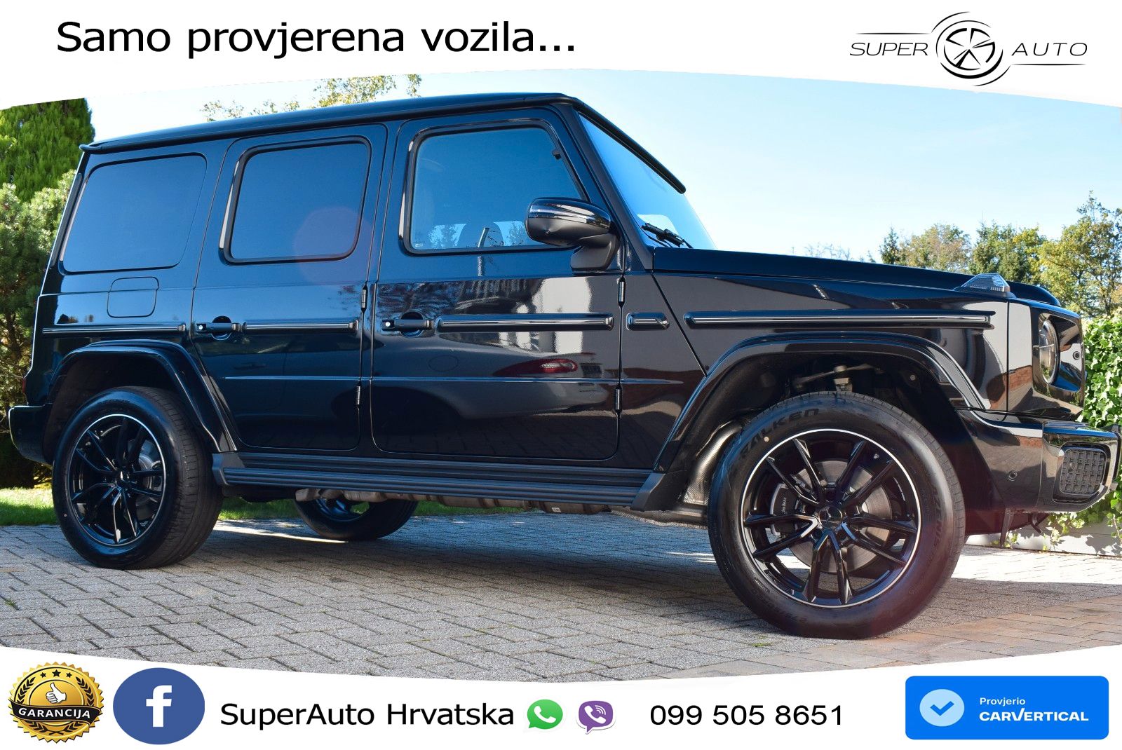 Mercedes G 450d Long (367 KS) 4MATIC 9G-TRONIC Superior LED+GR SJED+ACC