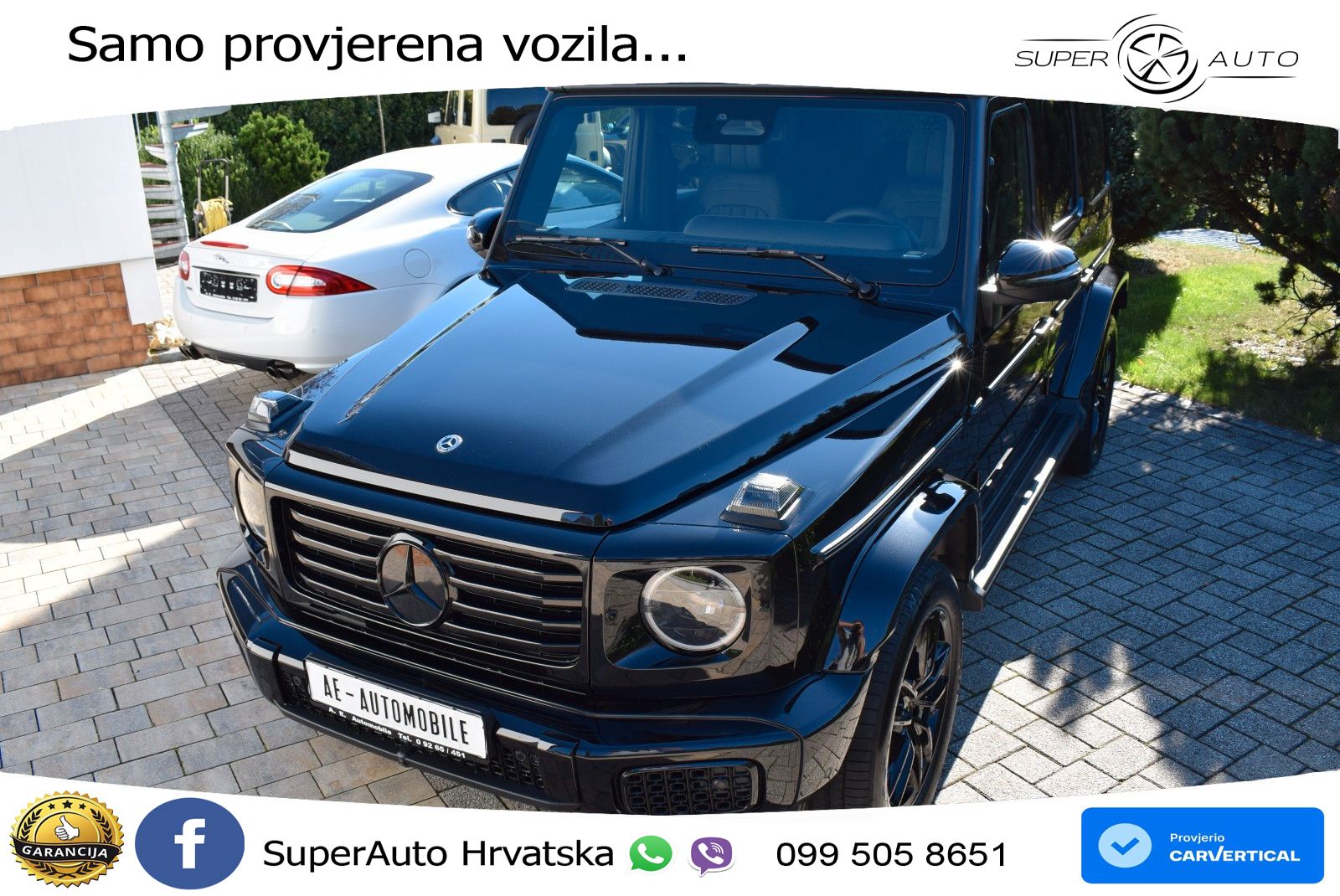Mercedes G 450d Long (367 KS) 4MATIC 9G-TRONIC Superior LED+GR SJED+ACC