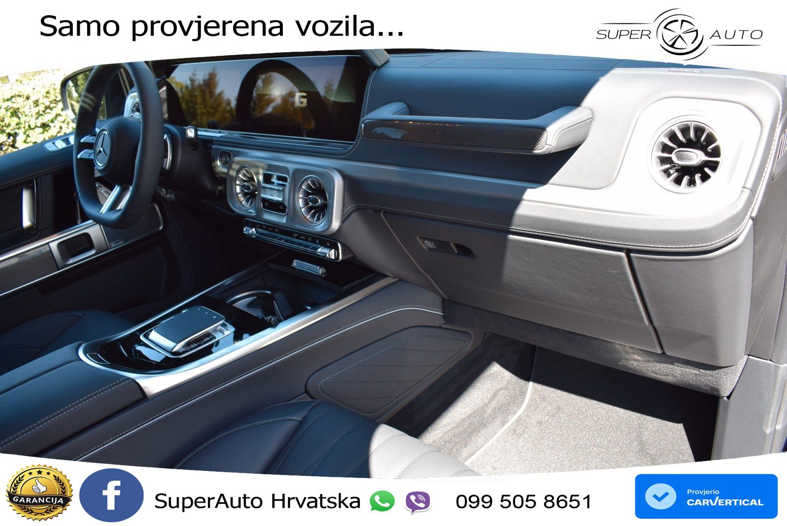 Mercedes G 450d Long (367 KS) 4MATIC 9G-TRONIC Superior LED+GR SJED+ACC