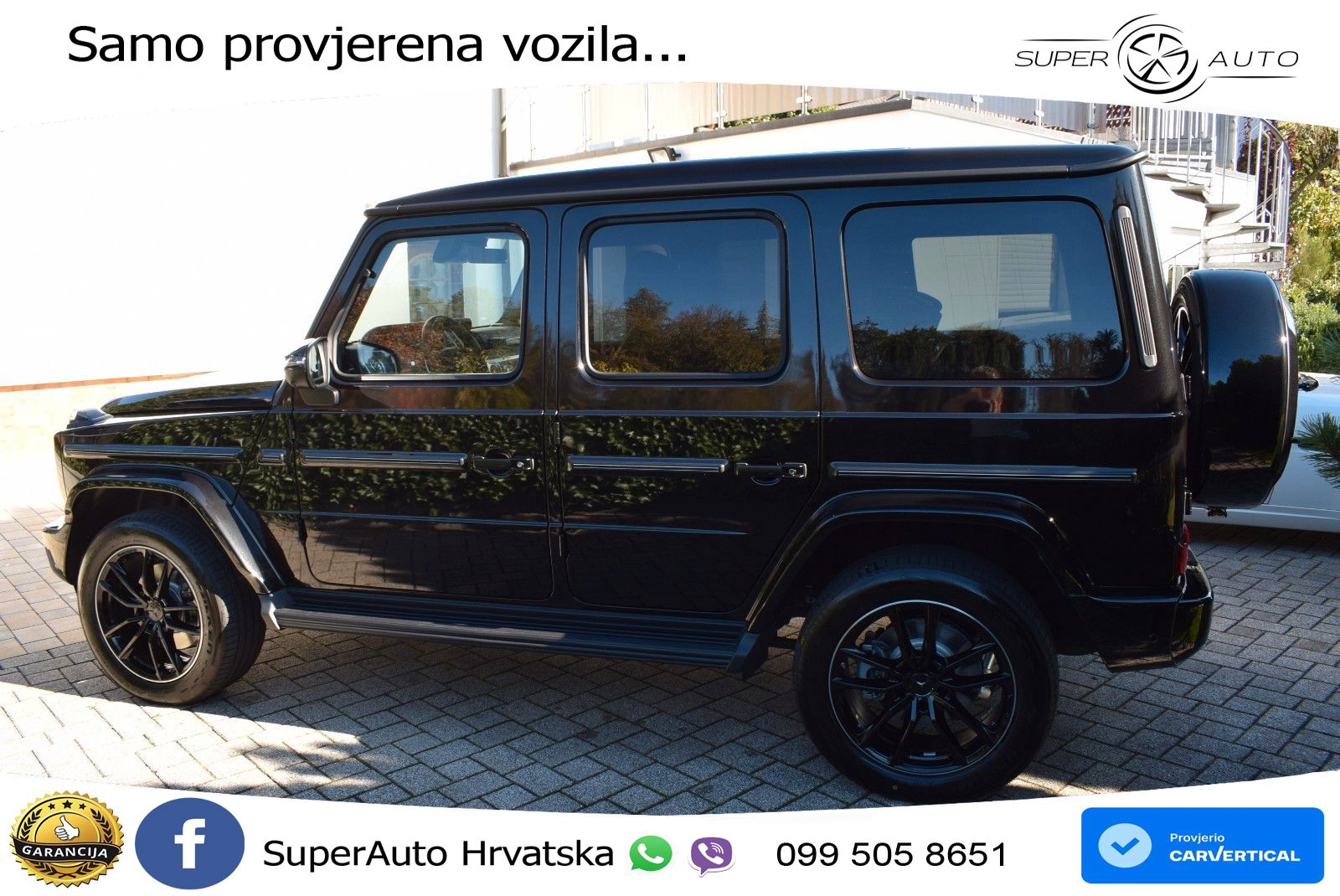 Mercedes G 450d Long (367 KS) 4MATIC 9G-TRONIC Superior LED+GR SJED+ACC